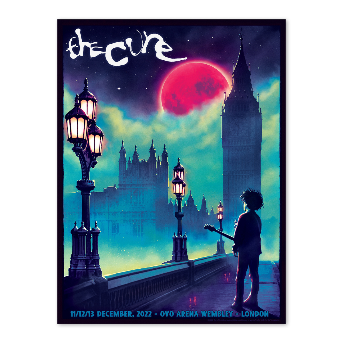 LIMITED EDITION LONDON ART PRINT - The Cure UK Store product image