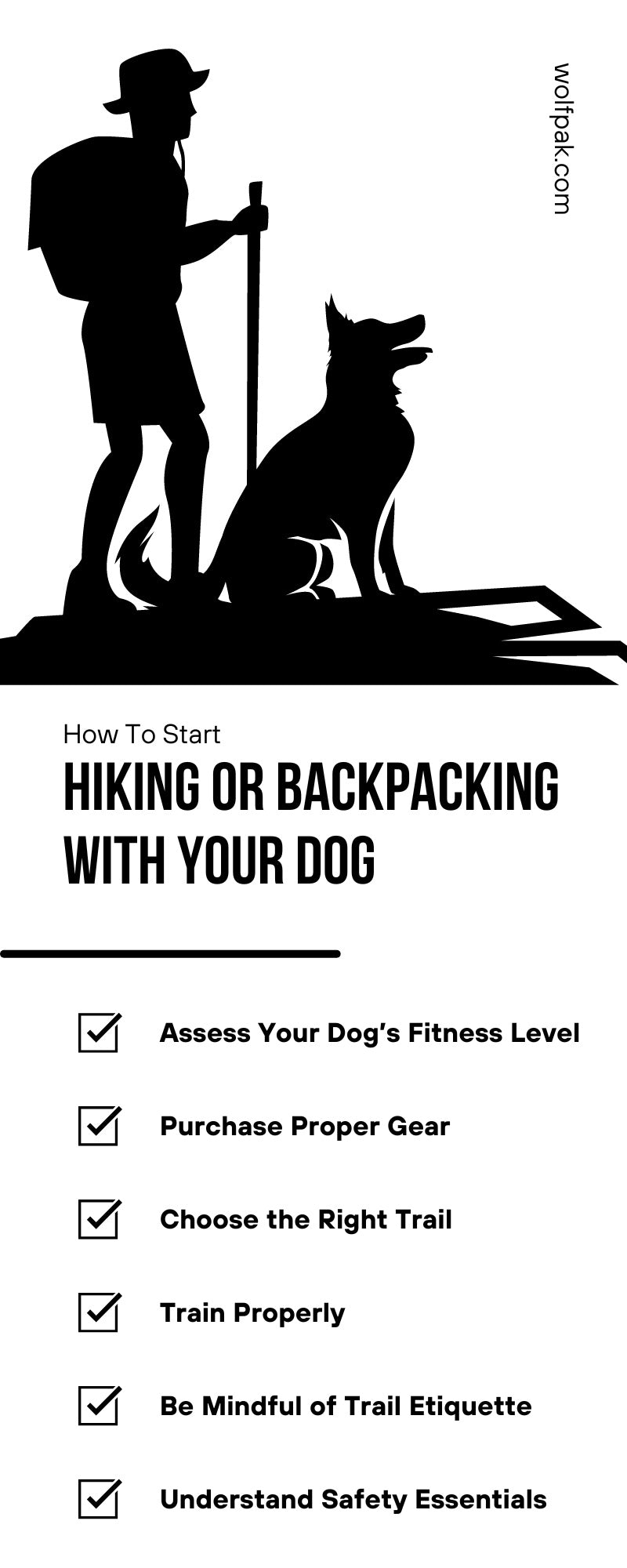 How To Start Hiking or Backpacking With Your Dog