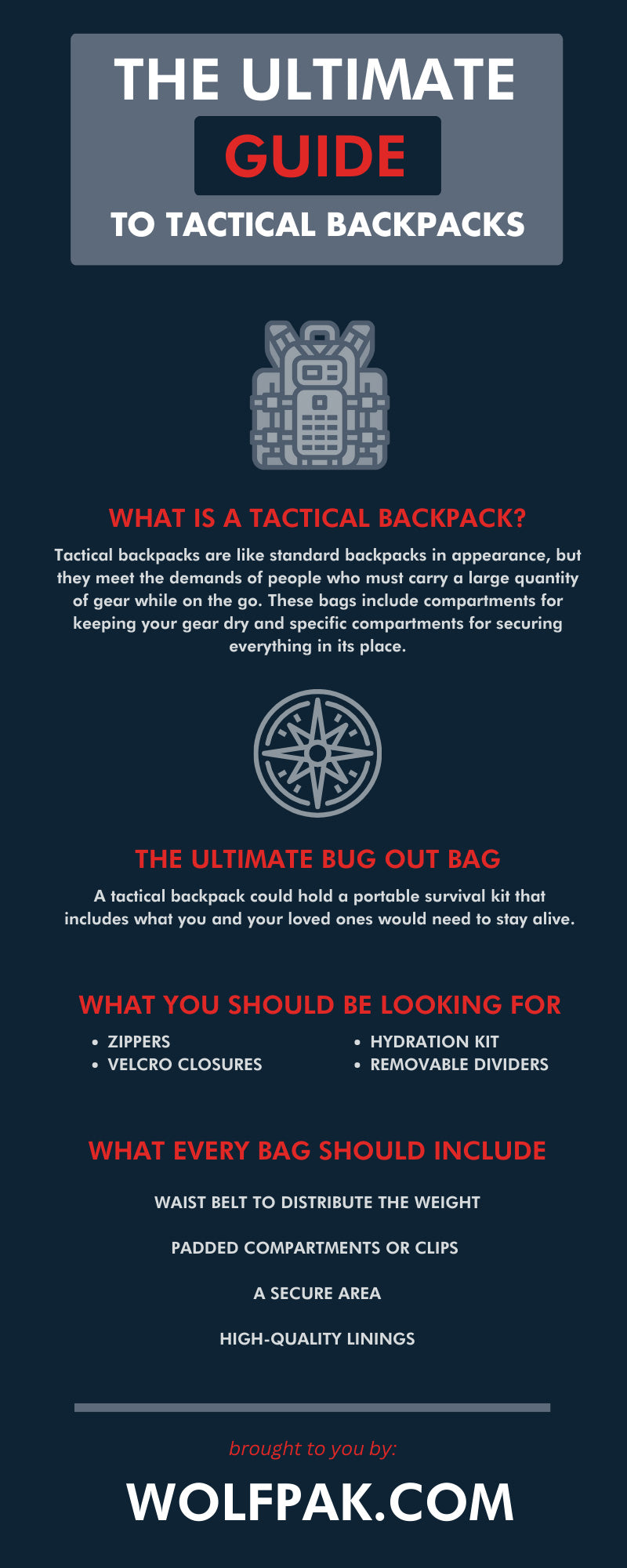 The Ultimate Guide to Tactical Backpacks