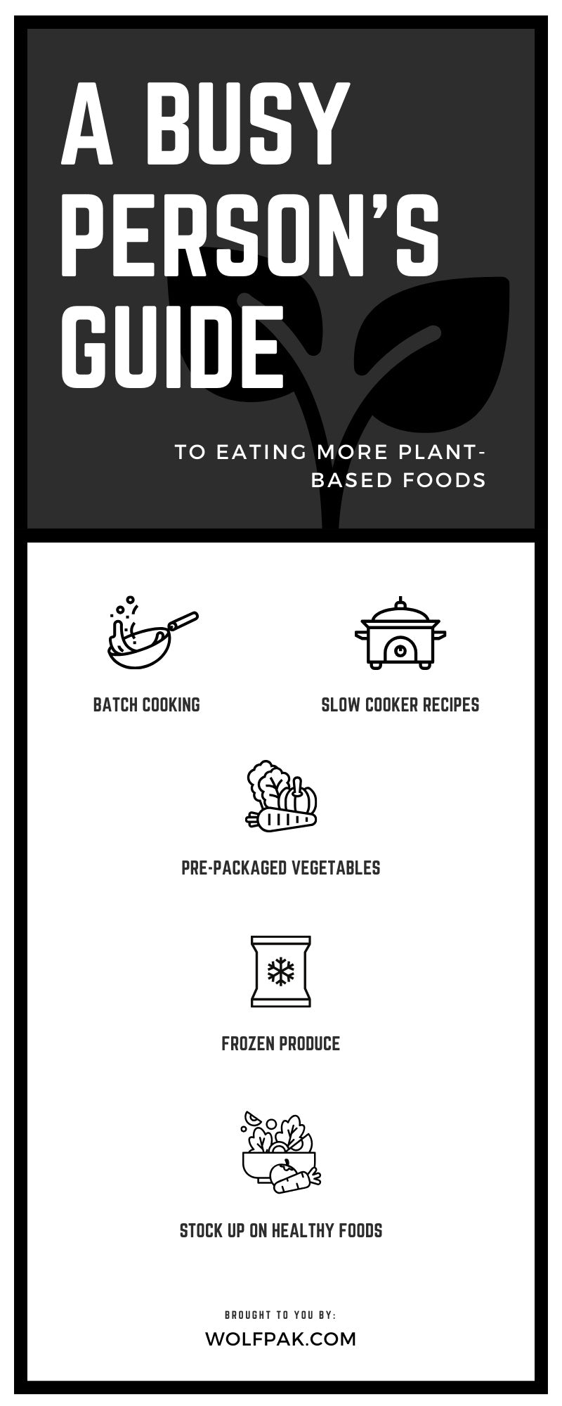 A Busy Person’s Guide to Eating More Plant-Based Foods