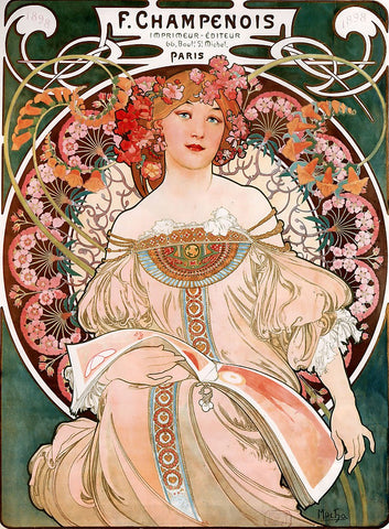 Alfons Mucha - F. Champenois Imprimeur-Éditeur