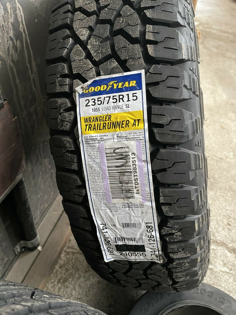 1) NEW GOODYEAR WRANGLER TRAILRUNNER AT All-Season 235/75R15 105 S...