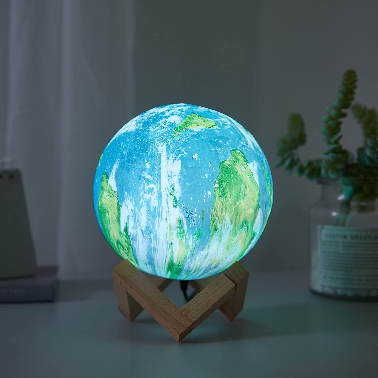 color changing earth light