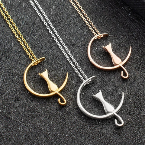Secret Meaning of the Cat on the Moon Necklace