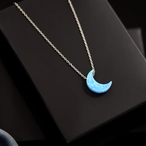 What Does a Crescent Moon Symbolize on a Necklace?
