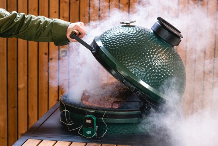 Termometar sa sondama izvrsno je rješenje za precizno očitavanje i praćenje temperature hrane koja se peče u keramičkom roštilju.