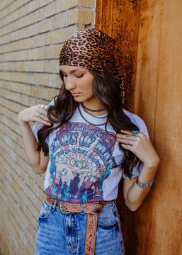 Laws of man western cowboy boho graphic tee