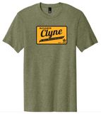 Yellow Clyne Badge Tee