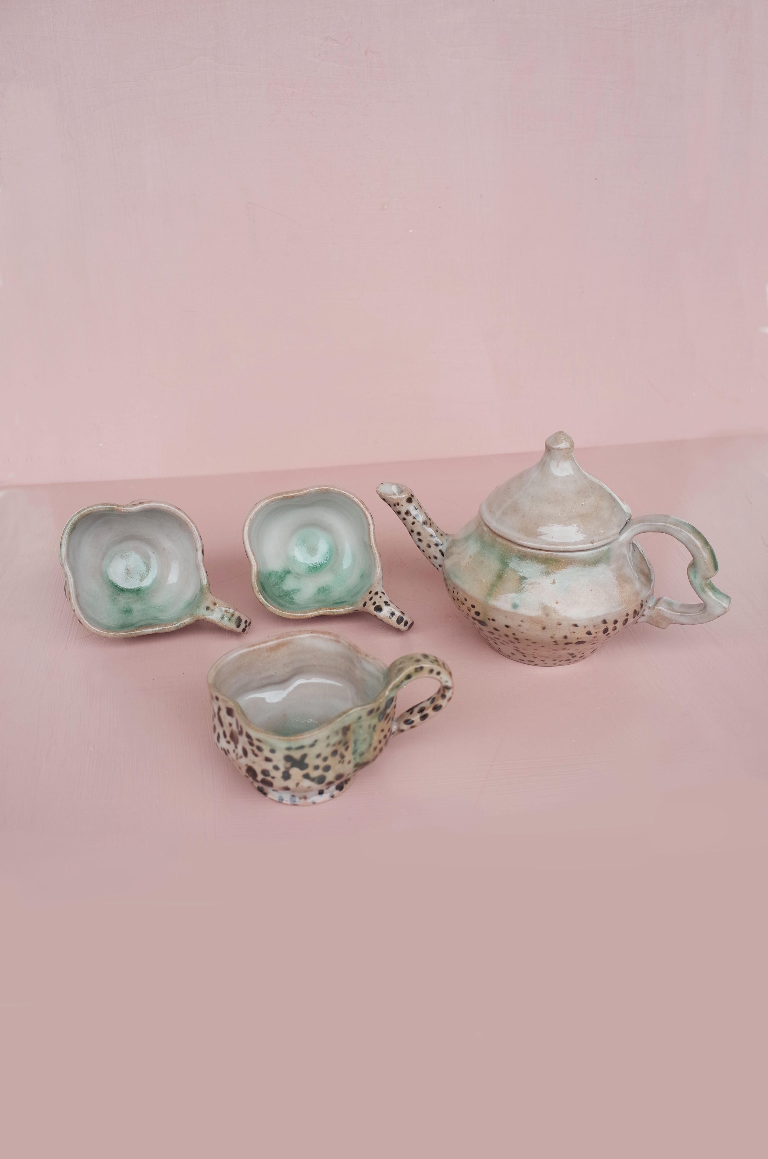 dotty tea set