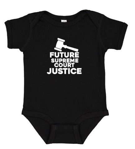 Lady Justice Apparel™ Future Supreme Court Justice Infant Onesie Bodysuit