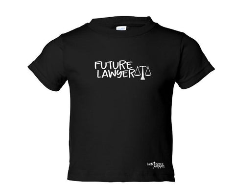 Lady Justice Apparel™ Future Lawyer  Toddler T-shirt Design