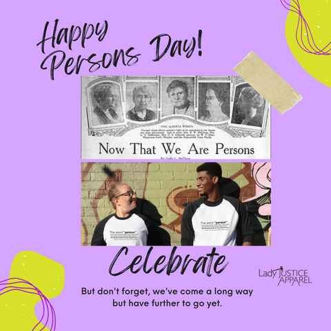 Lady Justice Apparel Happy Persons Day