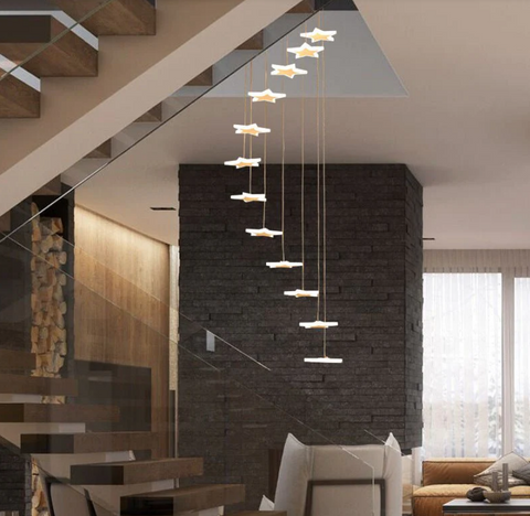 Ascend in Elegance: Illuminating Staircases with Timeless and Modern Lighting Designs. Part 2