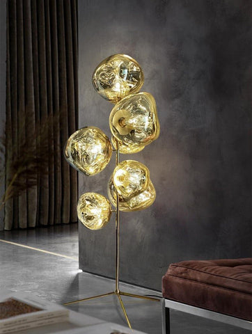 Mirodemi | Freiburg | Acrylic Lava Stone Floor Lamp | Creative Floor Lamp | LED Floor Lamp