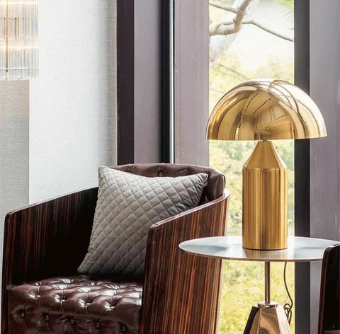 Mirodemi | Gold Modern LED Table Lamp | Black LED Table Lamp | White Modern Table Lamp | for Living Room | for Bedroom