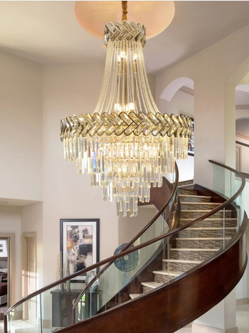 Mirodemi | Juan-les-Pins | Luxury Chandelier | Crystal Chandelier | Opulent Elegance