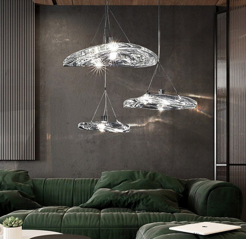 Mirodemi | italian chandelier | design lighting | for dining room | glass chandelier