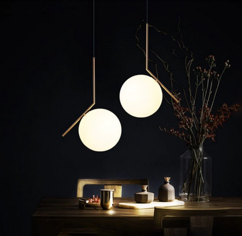 Mirodemi | Nordic light | round ball lights | for living room | glass led lighting