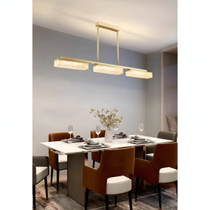 Sempach | Modern Drum Blocks LED Ceiling Chandelier - Mirodemi