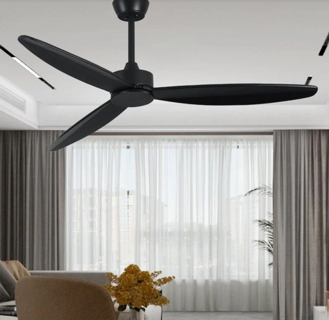 Mirodemi | Modern Ceiling Fan | LED Ceiling Fan | Fan made of Solid Wood | Ceiling Fan with Remote Control
