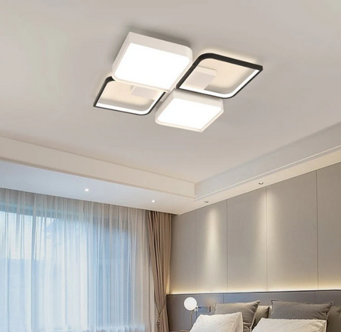 Mirodemi | Square LED Ceiling Light | Modern Ceiling Light | For Living Room | for Dining Room | for Study