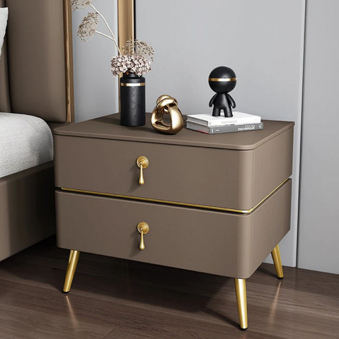 Mirodemi | modern bedside table | Italian nightstand | solid wood bedside table