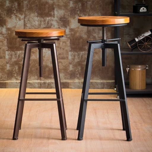 Enso Bar Stool - Solid Wood Stool - Handmade in Columbus Ohio – T.Y. Fine  Furniture