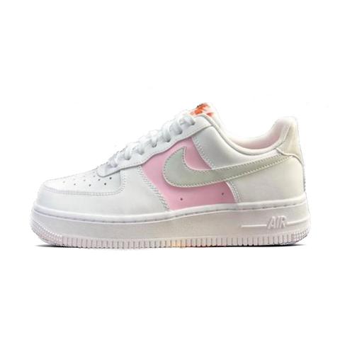 Nike Air Force Blanca/rosa/gris – Pillazapas