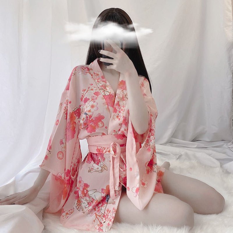 Kawaii Sexy Lace See Through Lingerie Dress – Kirakira World