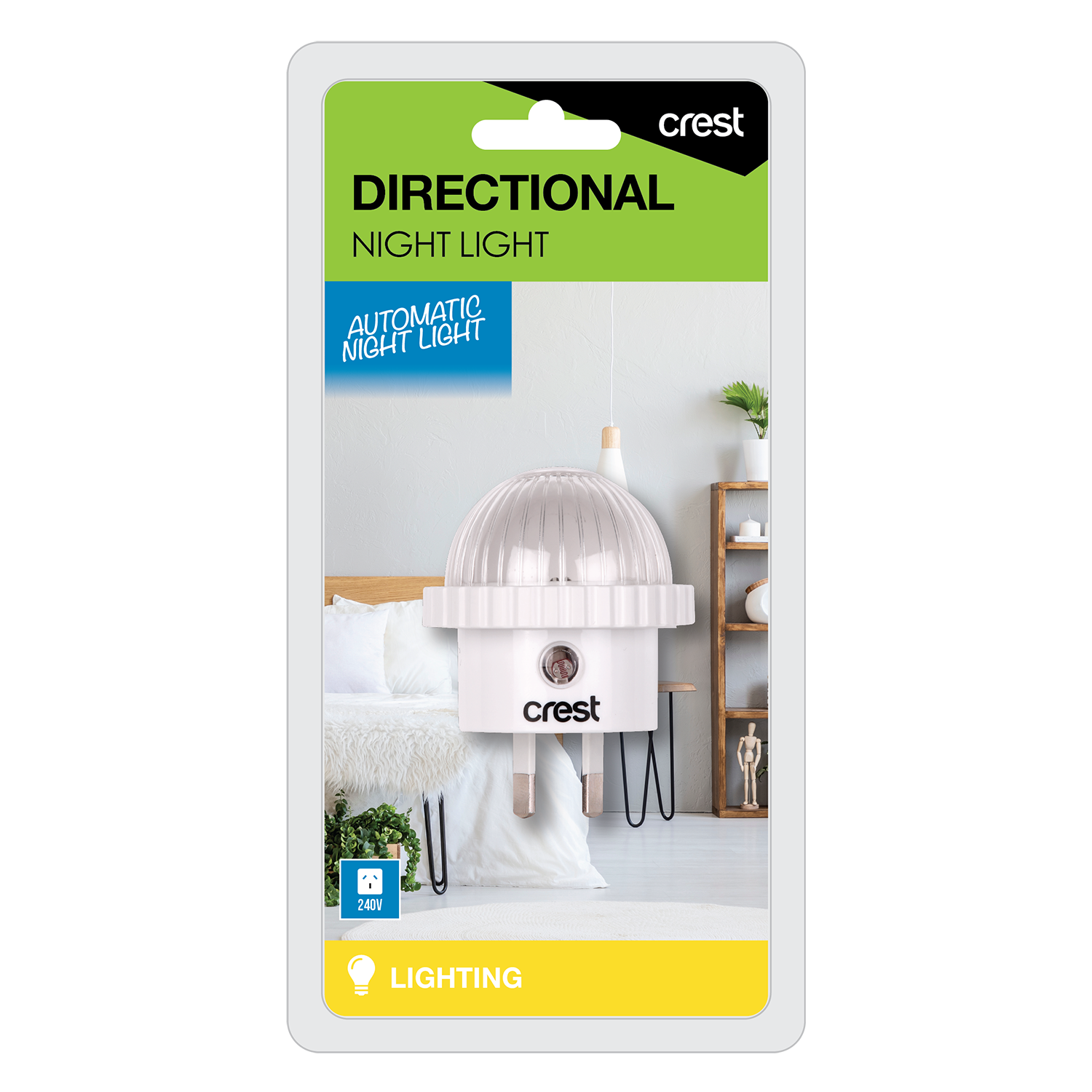 crest directional night light