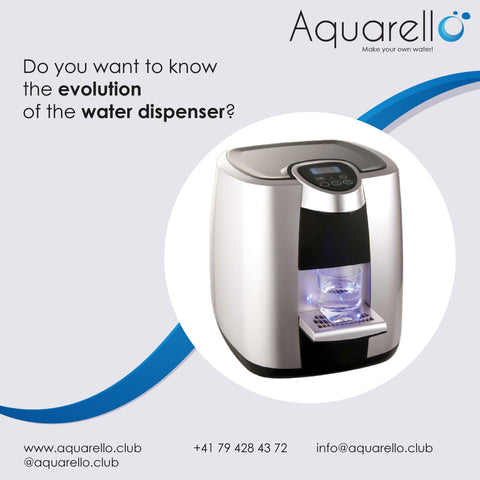 Do you want to know the evolution of the water dispenser?