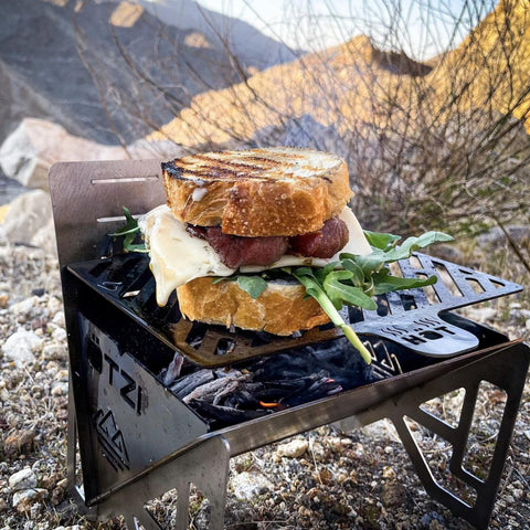 Backpacking grill recipe