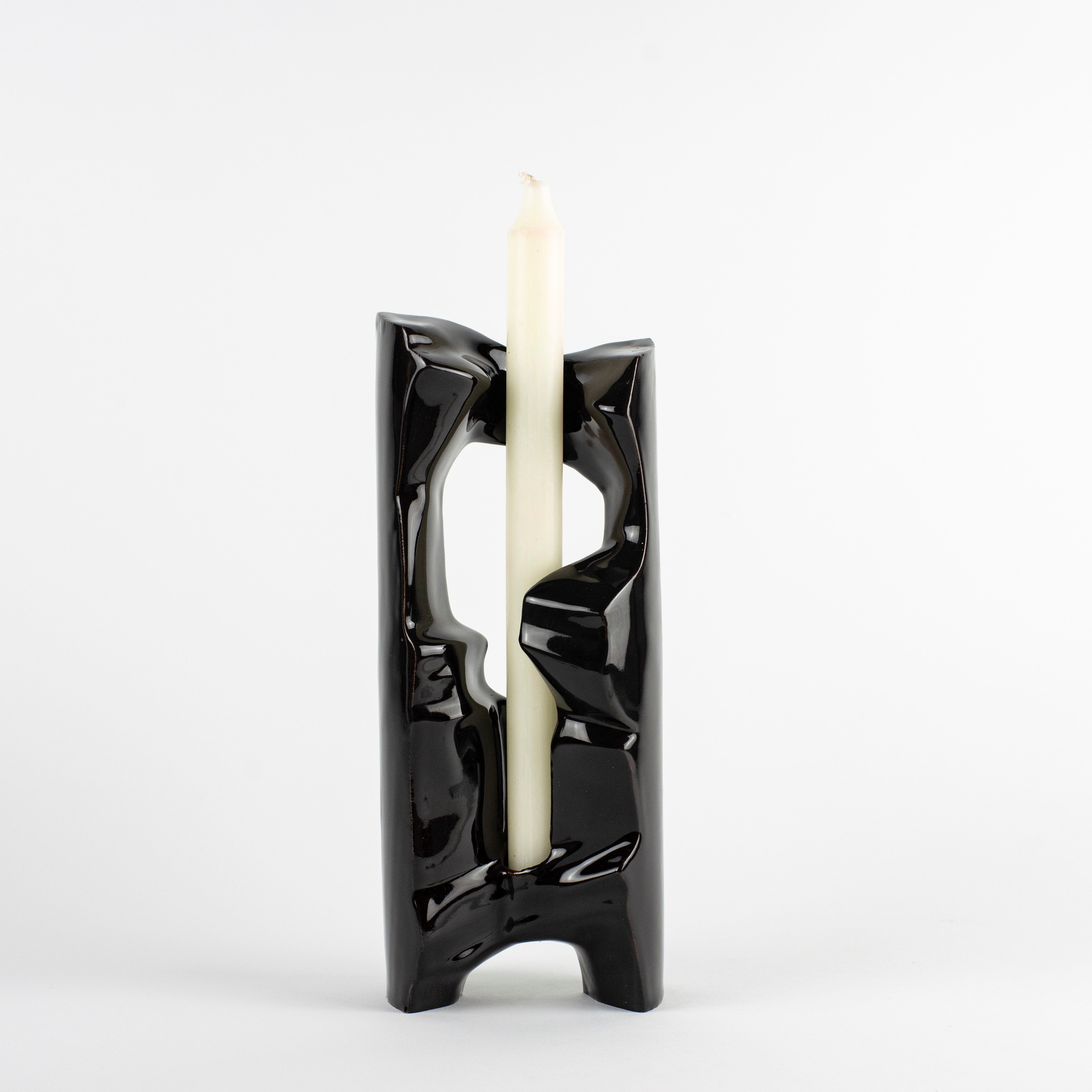 Hand made candlestick CLEMENT BOUTILLON, made in France