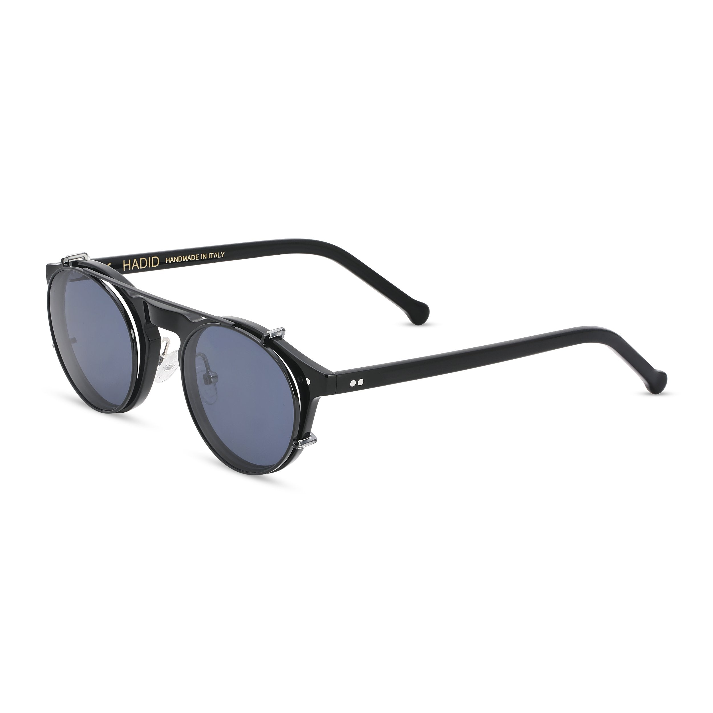 The Captain | Black/Black/ Dark Blue - Hadid Eyewear product image