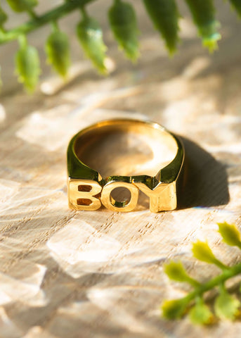 BOY RING MARIA BLACK