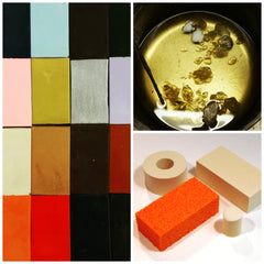 Custom encaustic wax, encaustic medium & encaustic sponges