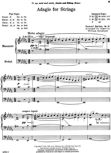 Barber adagio. Барбер Адажио для струнных Ноты. Adagio for Strings, op. 11 Samuel Barber. Адажио для струнных, соч 11 «барбер Adagio» Филадельфийский оркестр. Tiesto Adagio for Strings скрипка.