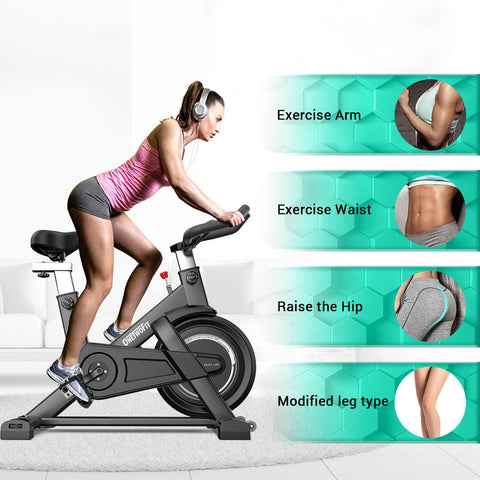 ride on a stationary exercise bike, are useful in reducing overall body fat