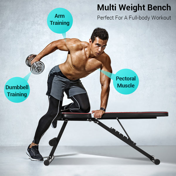 Full-body Workouts With ONETWOFIT Workout Bench