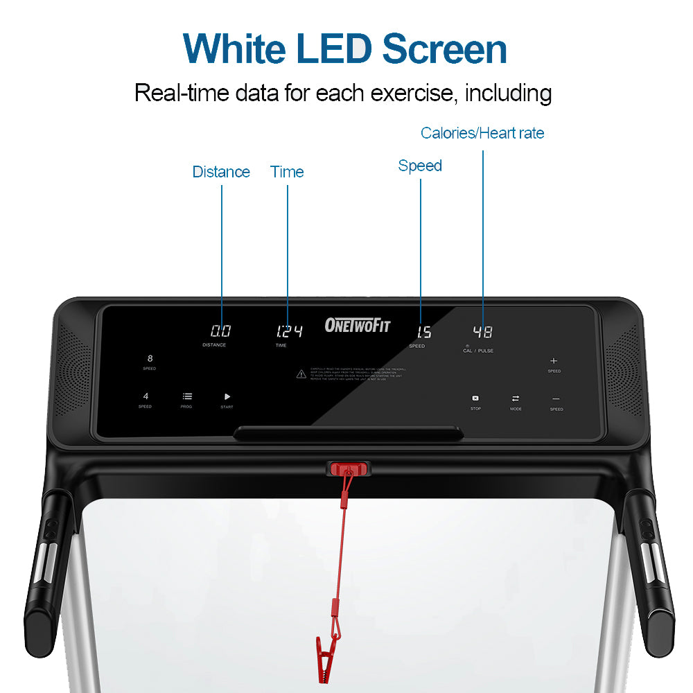 white LED screen