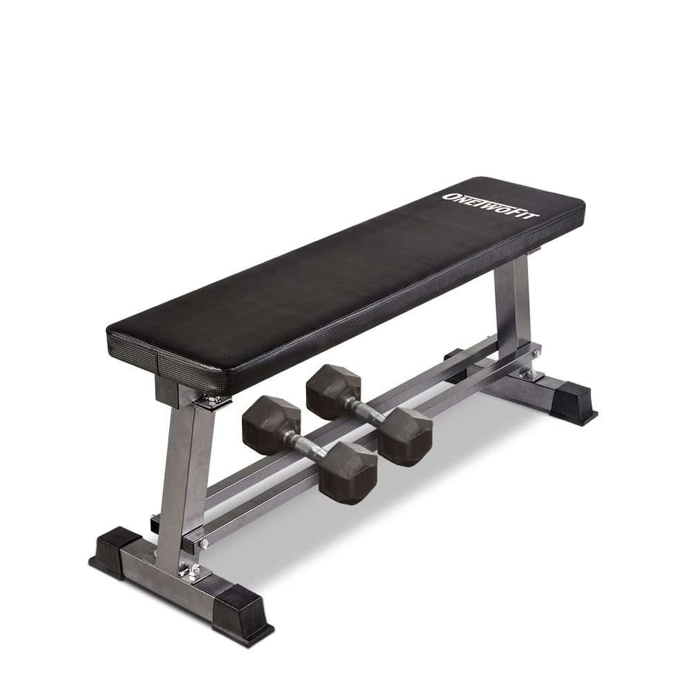 multiuse-flat-weight-bench-with-weightlifting-with-dumbbell-rack-ot070-security
