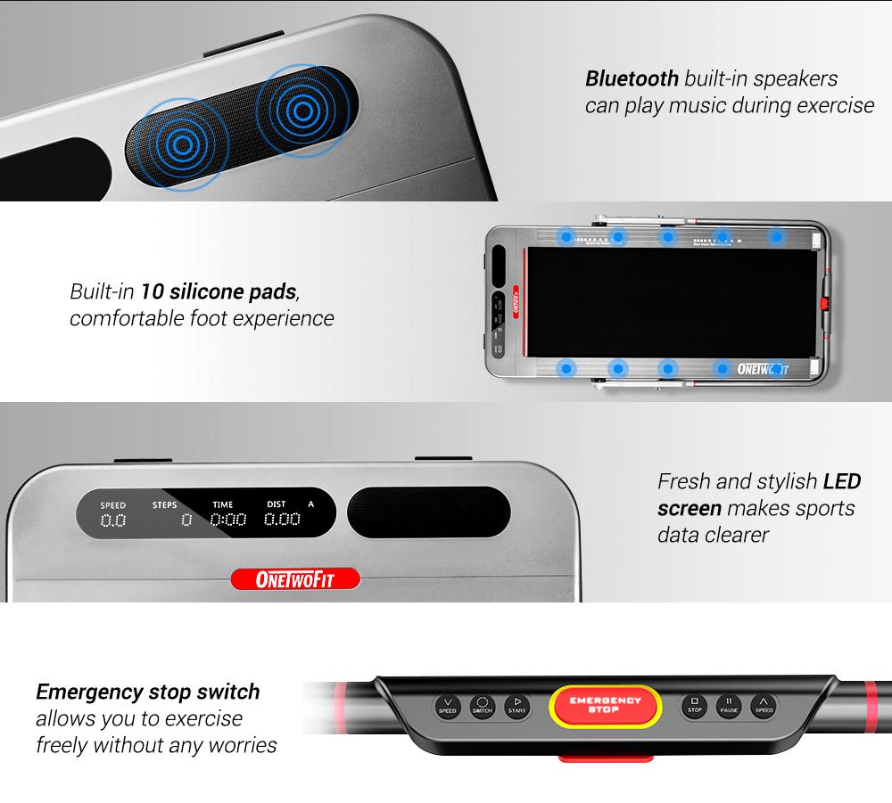 Treadmill features, treadmill product details