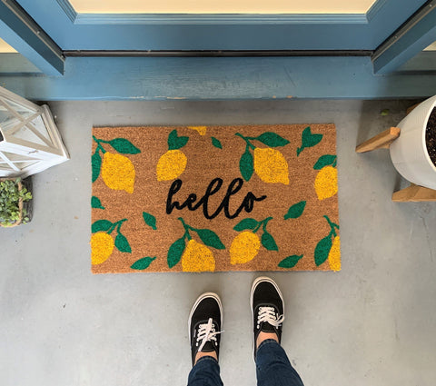 15 Cute Doormats You Need for Summer, Check Ya Energy Before You Come In This Home