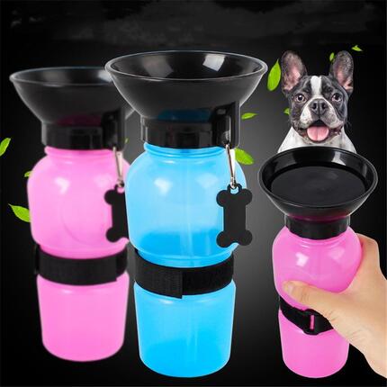 Bouteille gourde portable chien & chat