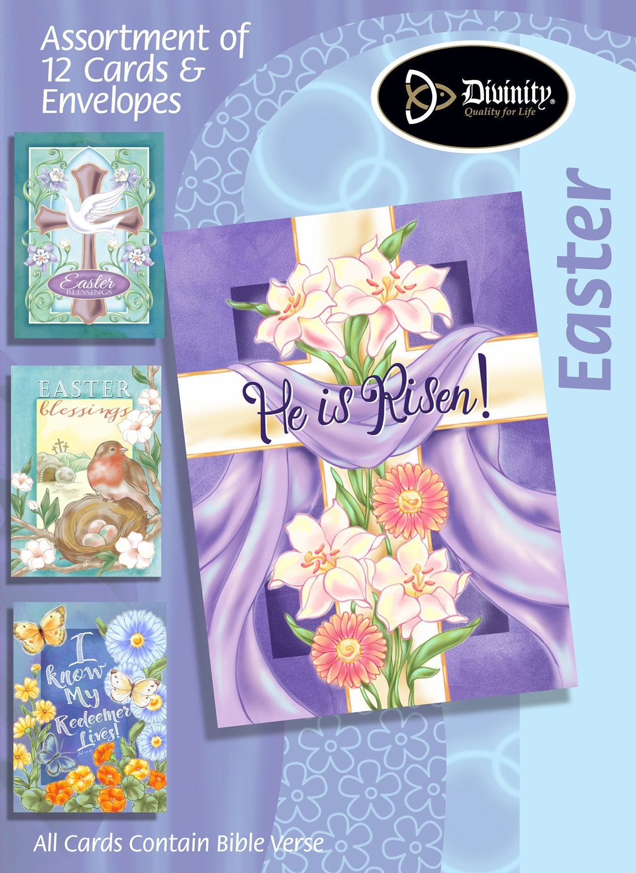 Boxed Easter Cards Set of 12 Divinity Boutique