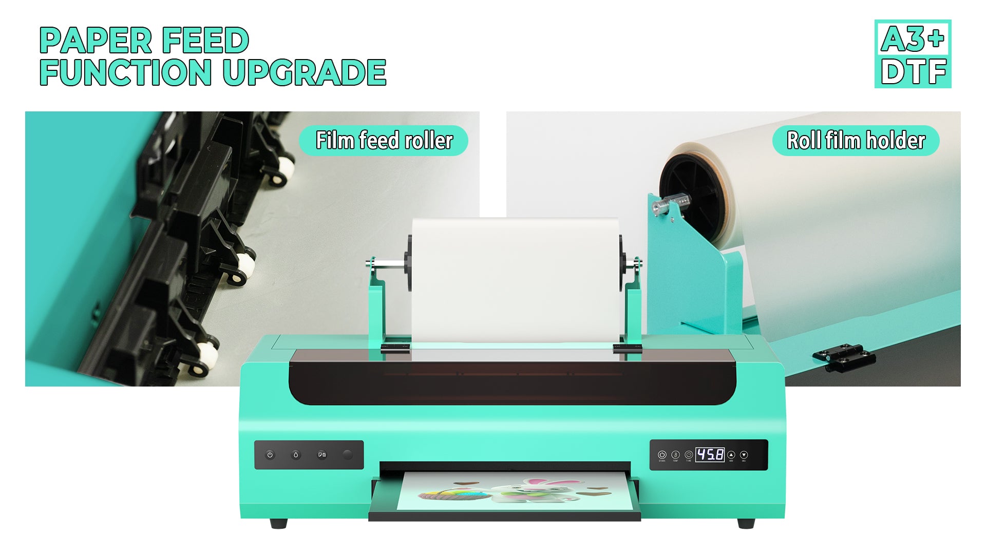 13 Single Head A3+ DTF Printer L1800 Roller Version With Unique Appea –  Procolored