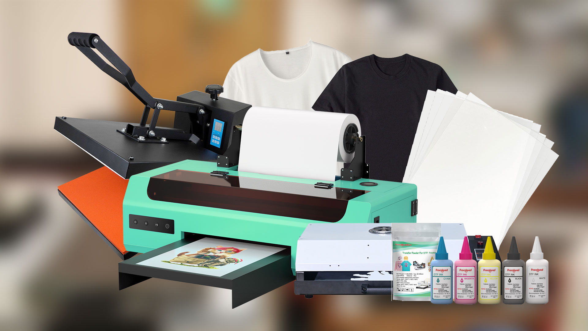 Is DTF printer a good choice for my T-shirt business? – Procolored