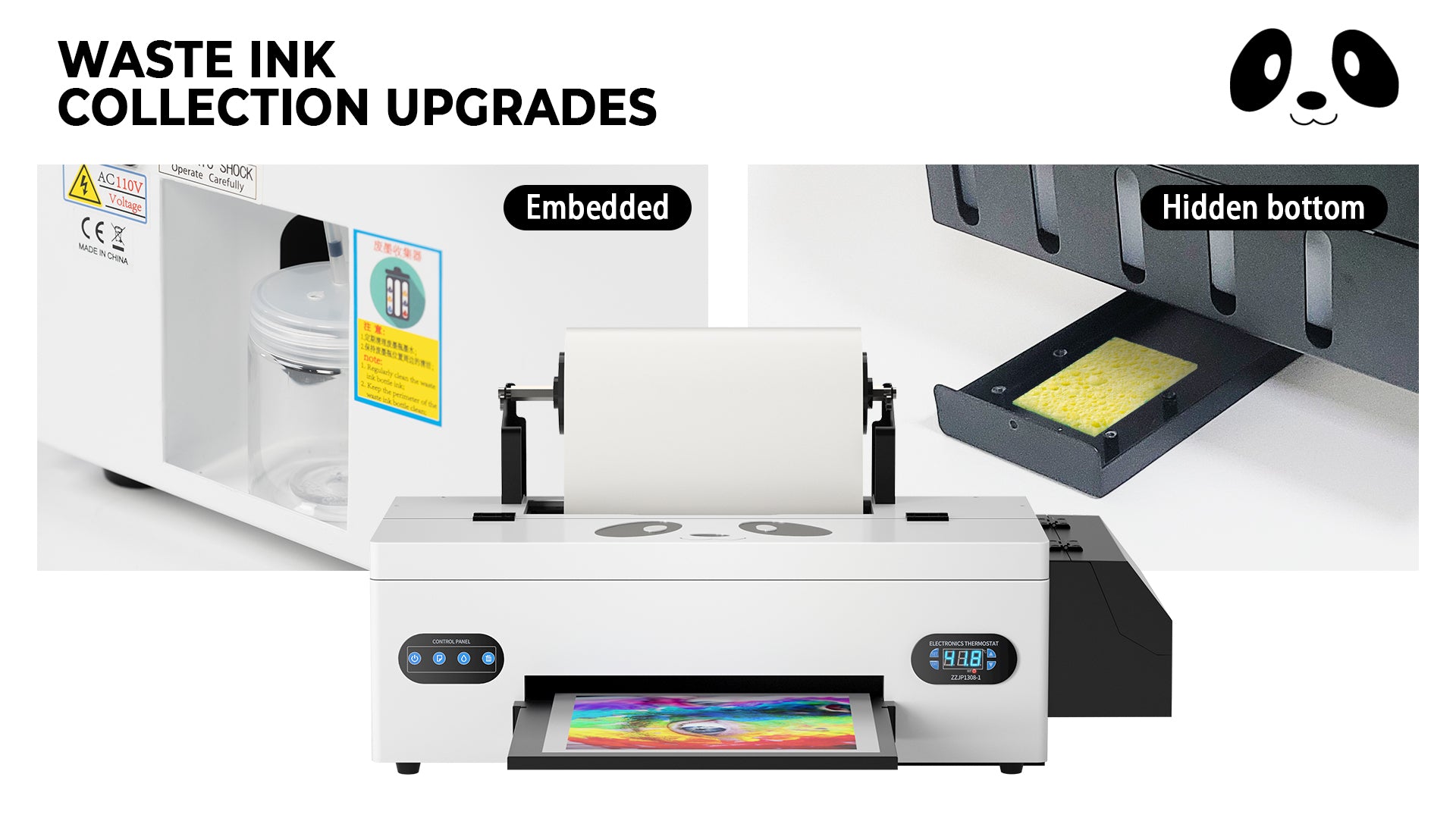 Procolored L1800 DTF Transfer Printer with Roll Feeder A3 DTF Printer -  Walmart.com