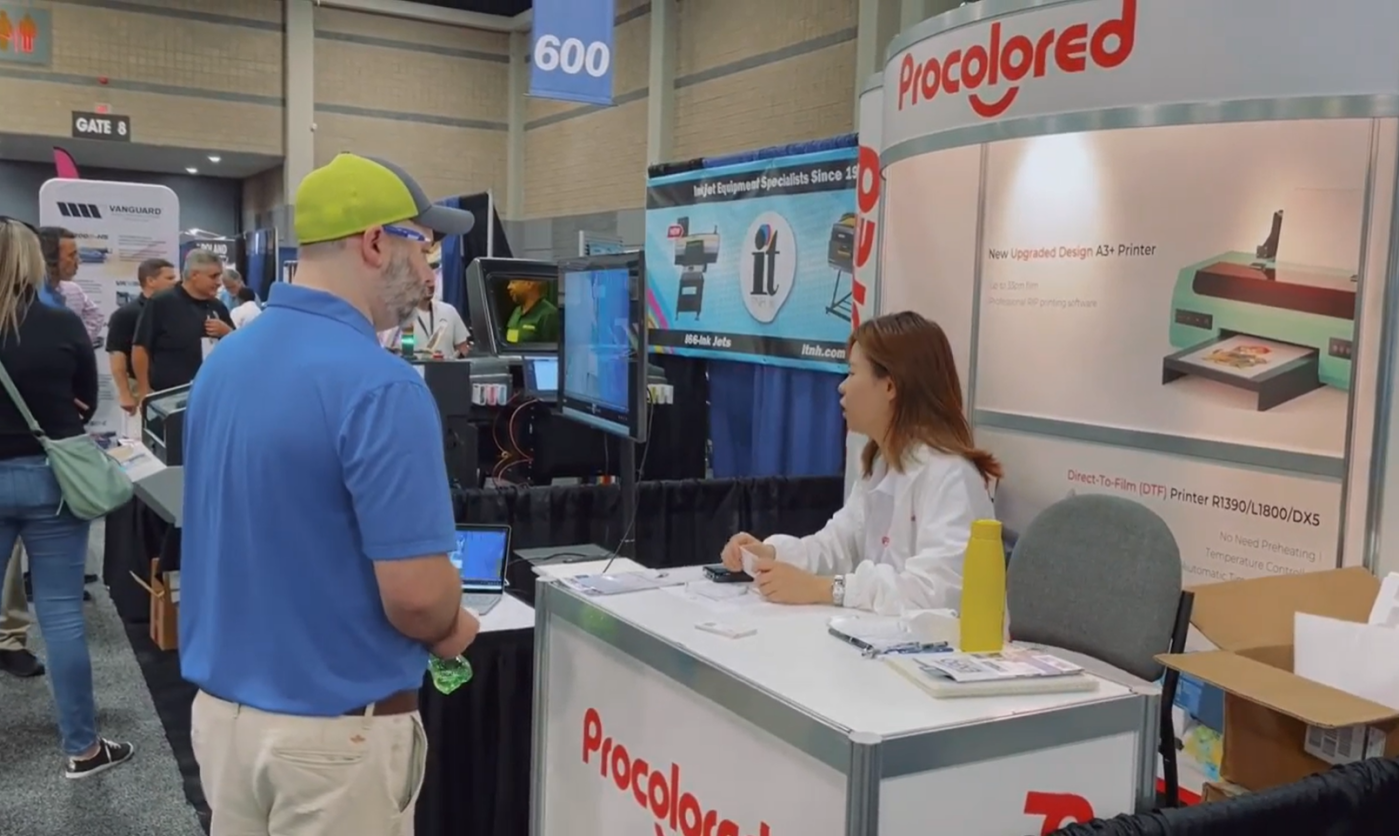 Procolored Showcased its Innovative Printers and Patent Technology at ISA  Expo