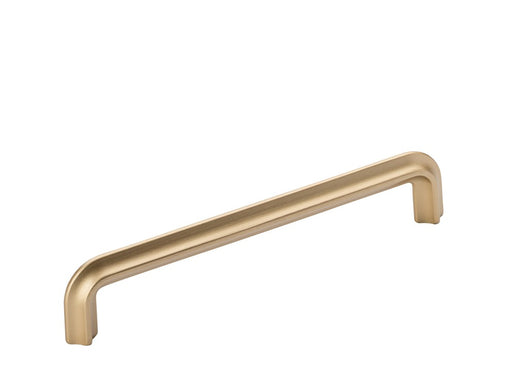 Curve Edge Pull, Satin Brass Matte & Gloss Lacquers – Inspire Hardware
